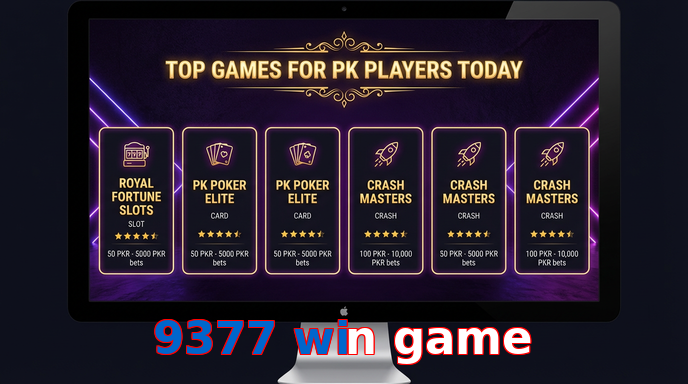 Payment and PKR controls in 9377 Win Game